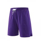 Men Student Basketball Shorts Men's Sport Hiking Running Fitness Purple Shorts