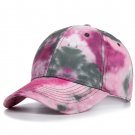 Fashion Women Tie Dye Cap Multicolor Irregular Baseball Cap Outdoor Summer Rose Red Hats Fashion Women Tie Dye Cap Multicolor Irregular Baseball Cap Outdoor Summer Rose Red Hats