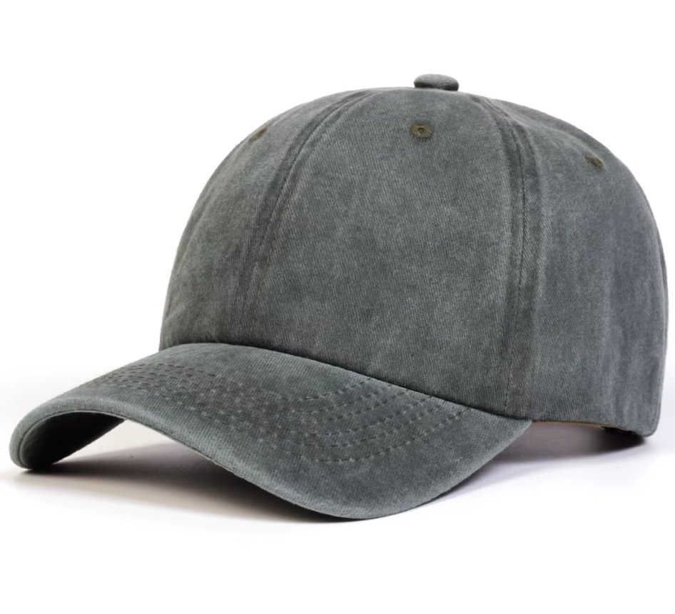 Unisex Baseball Caps Outdoor Adjustable Casual Hats Hip Hop Army green Hat