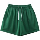 Casual Basketball Shorts Men's  Running Sports Breathable Outdoor Green Shorts