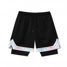 Student Basketball Shorts Men's Sport Jogging Running Fitness Black Shorts