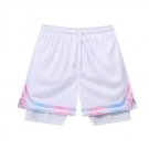 Student Basketball Shorts Men's Sport Fitness White Shorts Student Basketball Shorts Men's Sport Fitness White Shorts