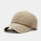 Cotton Baseball Cap Men Women Casual Outdoor Trucker Brown Hat