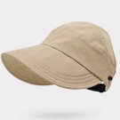 Summer empty hat outdoor sun hat thin baseball sun hat Brown