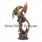 SUNSET DRAGON FIGURINE