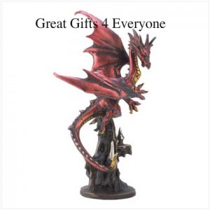 FLAME DRAGON FIGURINE