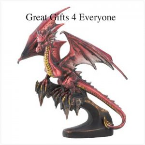 FIRE DRAGON STATUE