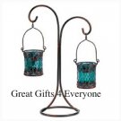 MYSTIC AZURE VOTIVE STAND