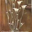 SILVER CALLA LILY CANDLEHOLDER