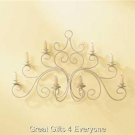 GRACEFUL SWIRL WALL CANDELABRA