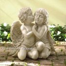 KISSING CHERUBIM SCULPTURE