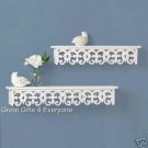 FLEUR-DE-LIS SHELF SET