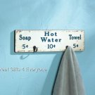 BATH HOUSE TOWEL RACK