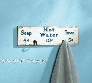 BATH HOUSE TOWEL RACK