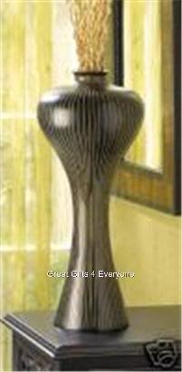 STRIPED AND SHAPELY VASE