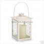 SET OF 5 LARGE WHITE LANTERNS