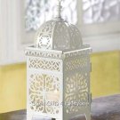 SET OF 2 SCROLLWORK CANDLE LANTERNS