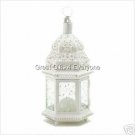 WHITE MOROCCAN LANTERN