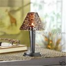 LEOPARD PRINT TEALIGHT LAMP