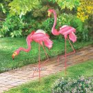 FLAMINGO GAZING BALL STAKES