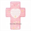 BABY GIRL PRAYER CROSS