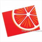 SET OF 2 ORANGE CUTTING BOARDS