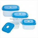 SQUARE FOOD STORAGE SET