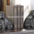 PERKY PUG DOG BOOKENDS