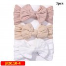3pcs Bow Children Headbands European American Style - Multicolor