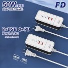 4 Port USB Charger QC 3.0 3.1A Travel Charger Fast