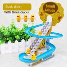 Children's ducklings climb stairs, cute ducks climb stairs, baby electric singing toys, duck slides