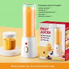 500ML Portable Electric Blender 40W USB Rechargeable Cordless Juicer High Powerful Juicer Cup
