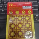 8-Shot Plastic disk cap for use with 8 shit toy cap gun total of 72 shots