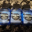 XtraCare After Shave Blue Ice Cool Aqua Scent Lot Of 3 Bottles 4 FL OZ EA