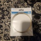 2 Piece Round Brass Rings 4"