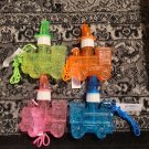 Train Party Bubbles - 4 Pack 2 Oz Bubble Bottles with Whistle - Summer Fun Toys