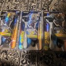 3 Packs 6-Blade Men's Disposable Razors Stainless Steel