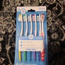 Six Brush Buddies Adult Medium Toothbrushes Assorted Colors 6 To 18 Month Supply Six Brush Buddies Adult Medium Toothbrushes Assorted Colors 6 To 18 Month Supply