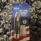 1X Barbasol Battery Powered Ear Nose Trimmer w/ Stainless Steel Blades New SEALED