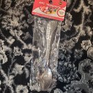 6 Sugar Spoons Set Coffee Tea Spoon Stainless Steel Tiny Small 5.75" X 1.25"