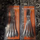 8pc Lot Stainless Steel DINNER FORKS - NEW in Package