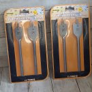 4 Pcs Spade Bit Set 20mm 3/4" + 25mm 1" Woodboring Flat Wood Drill Bit LOT 4 Pcs Spade Bit Set 20mm 3/4" + 25mm 1" Woodboring Flat Wood Drill Bit LOT