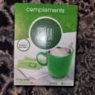 Stevia extract "complements" zero calorie sweetener, 50 packets Stevia extract "complements" zero calorie sweetener, 50 packets
