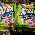 XTRA LAUNDRY POWDER Plus Odor Blasters 1KILO 2 bags x 1. 05lb each = 1 kilo