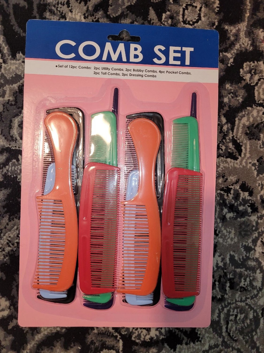 Set Of 12pc Combs Comb Set