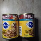 PEDIGREE CHOICE CUTS in Gravy Chicken & Rice Flavor Dog Food 13.2 oz 2 cans