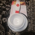 Everyday Living Measuring Cups 4 cups Heavy Duty White Plastic, Dishwasher Safe