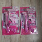 New Shave Guard Triple Blade Razors with Aloe Strip Razors for Women 6 pcs