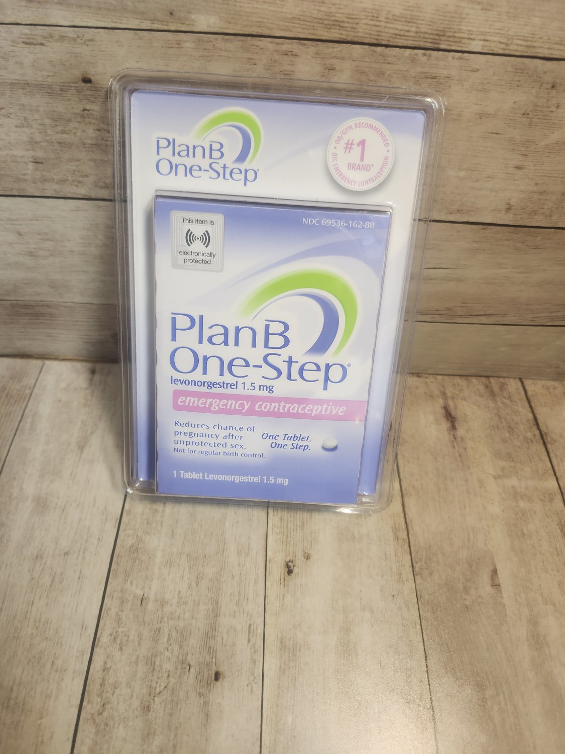 Plan B one-step levonorgestrel 1.5 MG emergency contraceptive