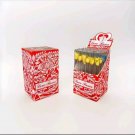 Love Roses glass straight tubes 1 box = 36 pcs